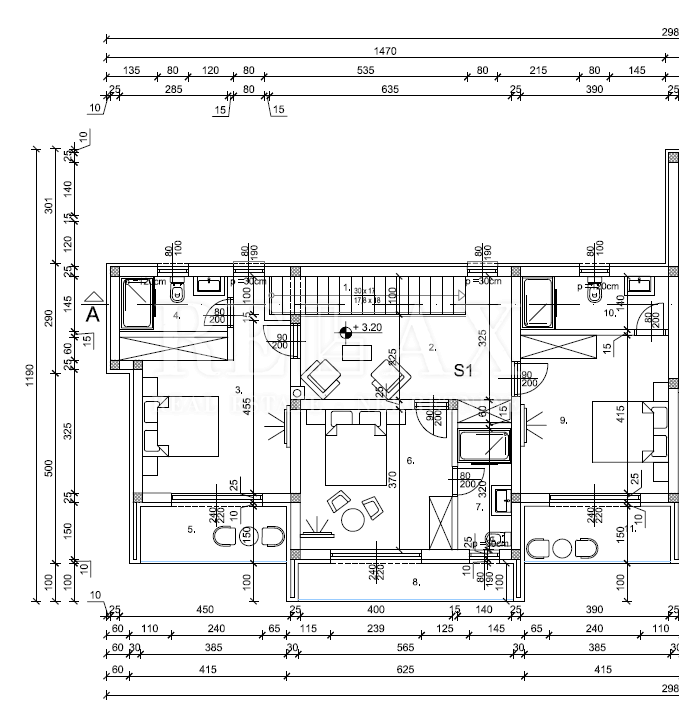 CRIKVENICA - Villa moderna con piscina