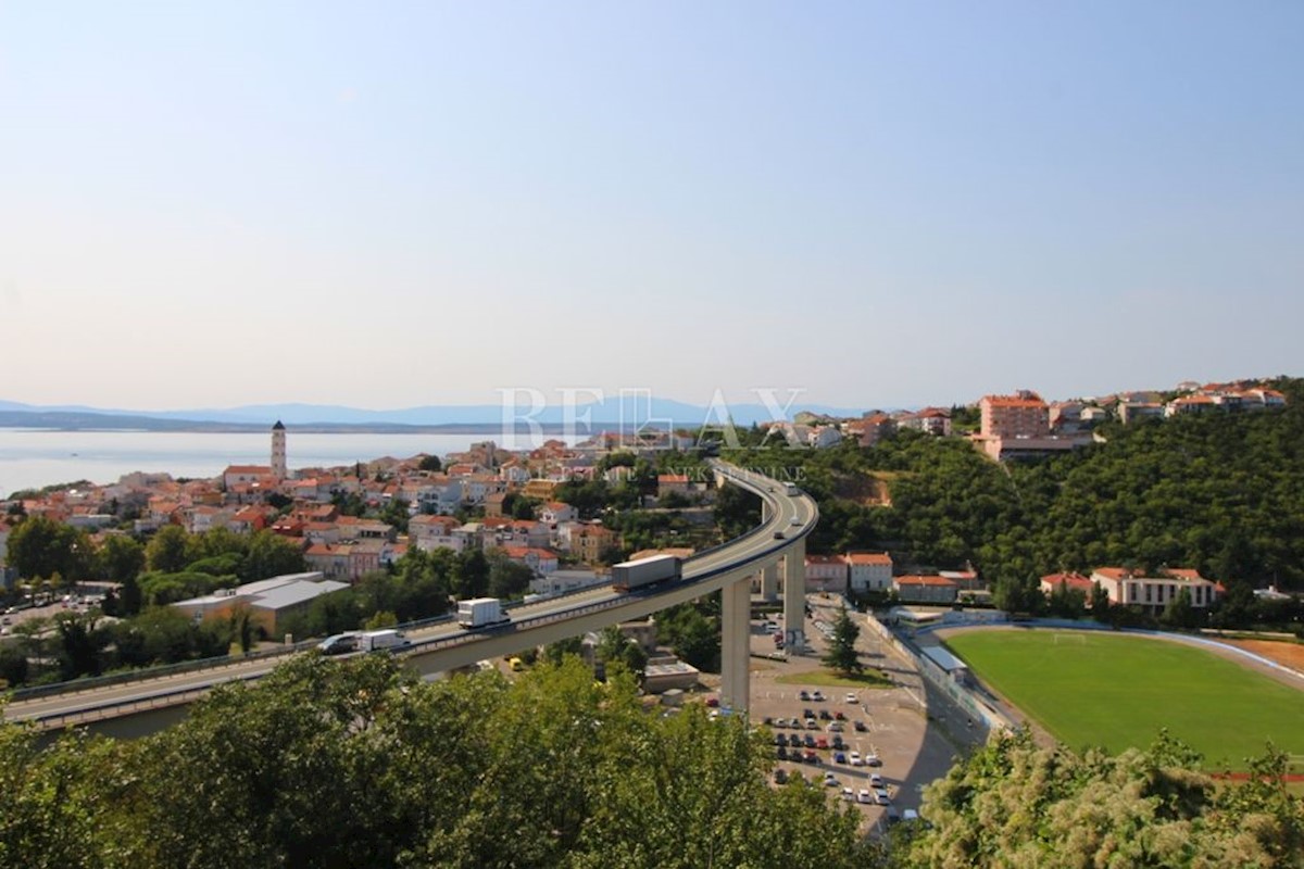 CRIKVENICA - Terreno edificabile con bella vista panoramica