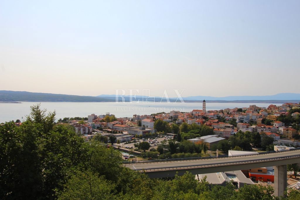 CRIKVENICA - Terreno edificabile con bella vista panoramica