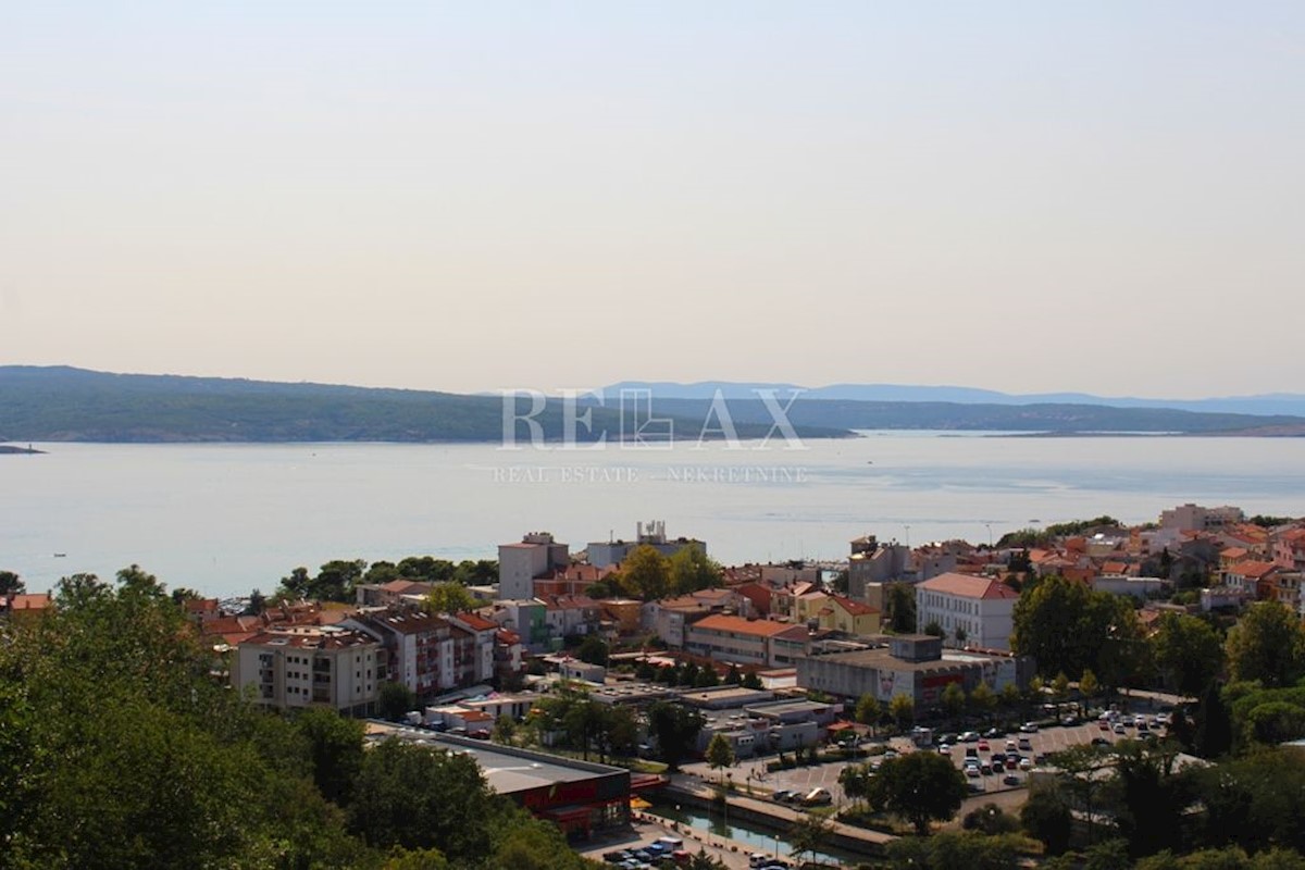 CRIKVENICA - Terreno edificabile con bella vista panoramica