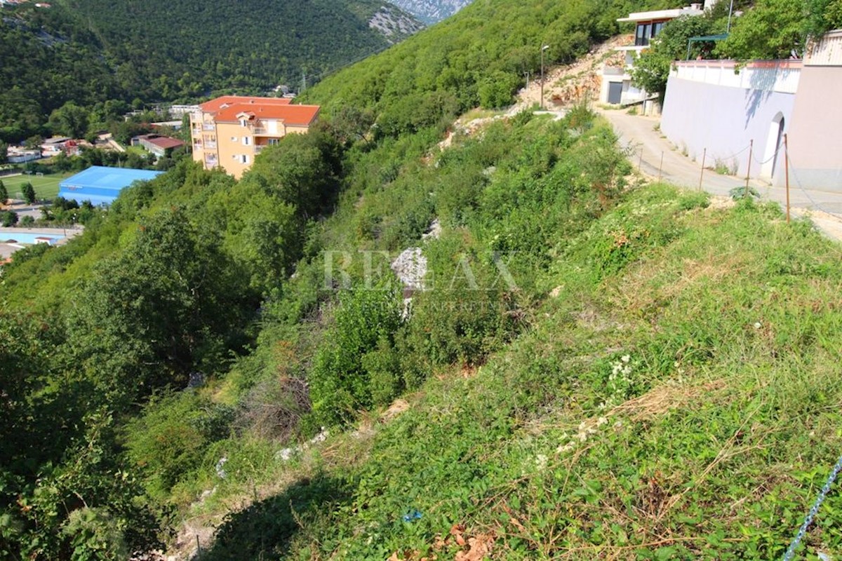 CRIKVENICA - Terreno edificabile con bella vista panoramica