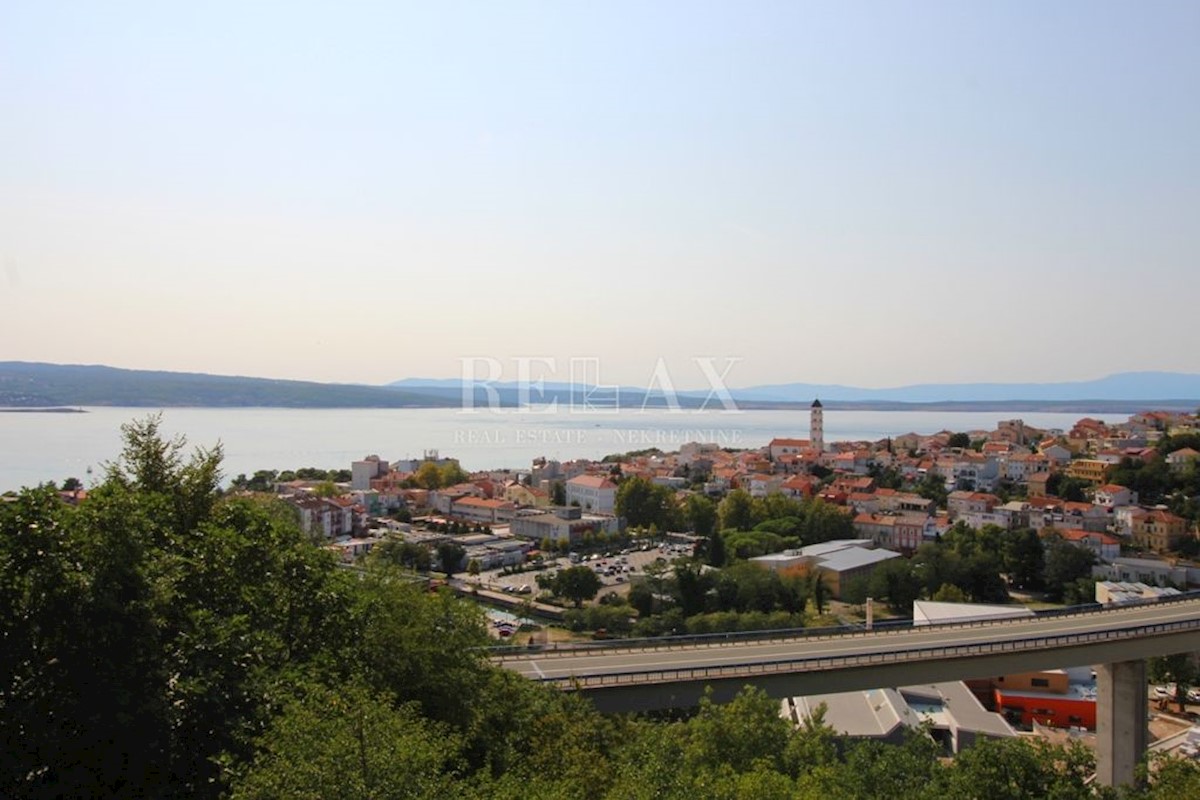 CRIKVENICA - Terreno edificabile con bella vista panoramica