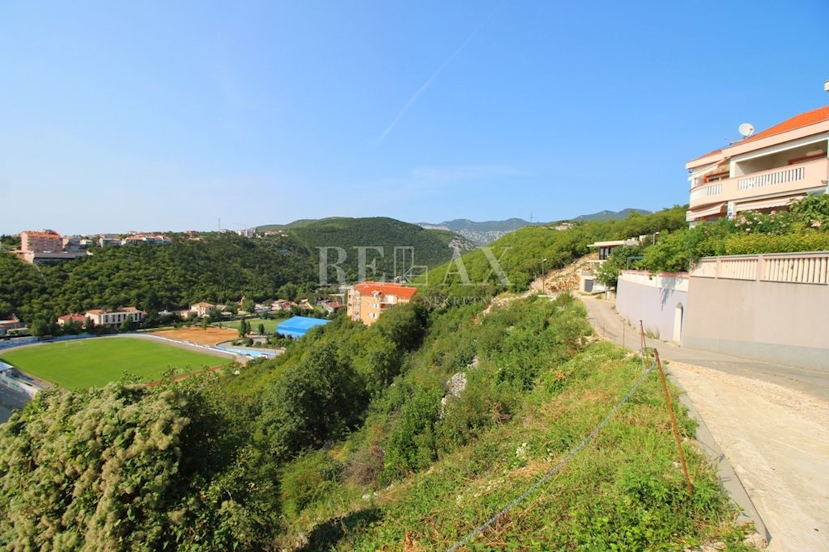 CRIKVENICA - Terreno edificabile con bella vista panoramica