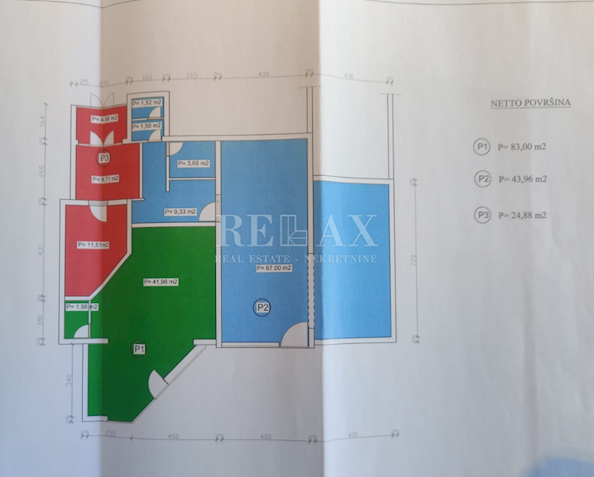 NOVI VINODOLSKI - Spazio ufficio 154 m2 nel centro della città