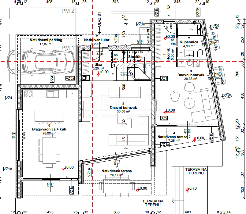 LINARDIĆI, KRK - Casa moderna con piscina