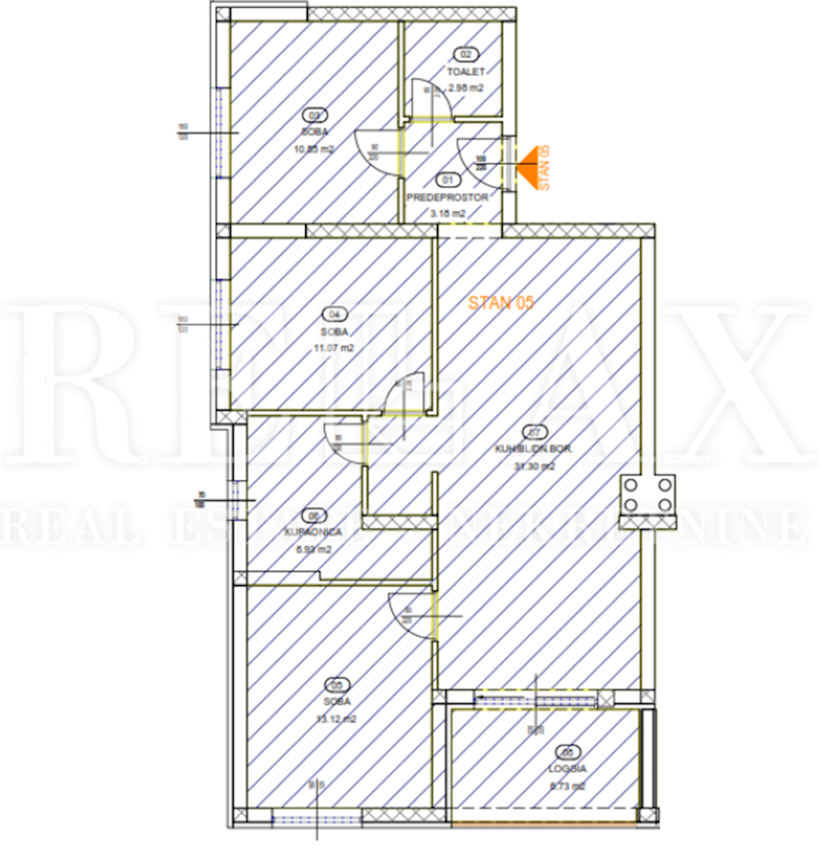 Rijeka, Kastav - appartamento in una nuova costruzione 86m2