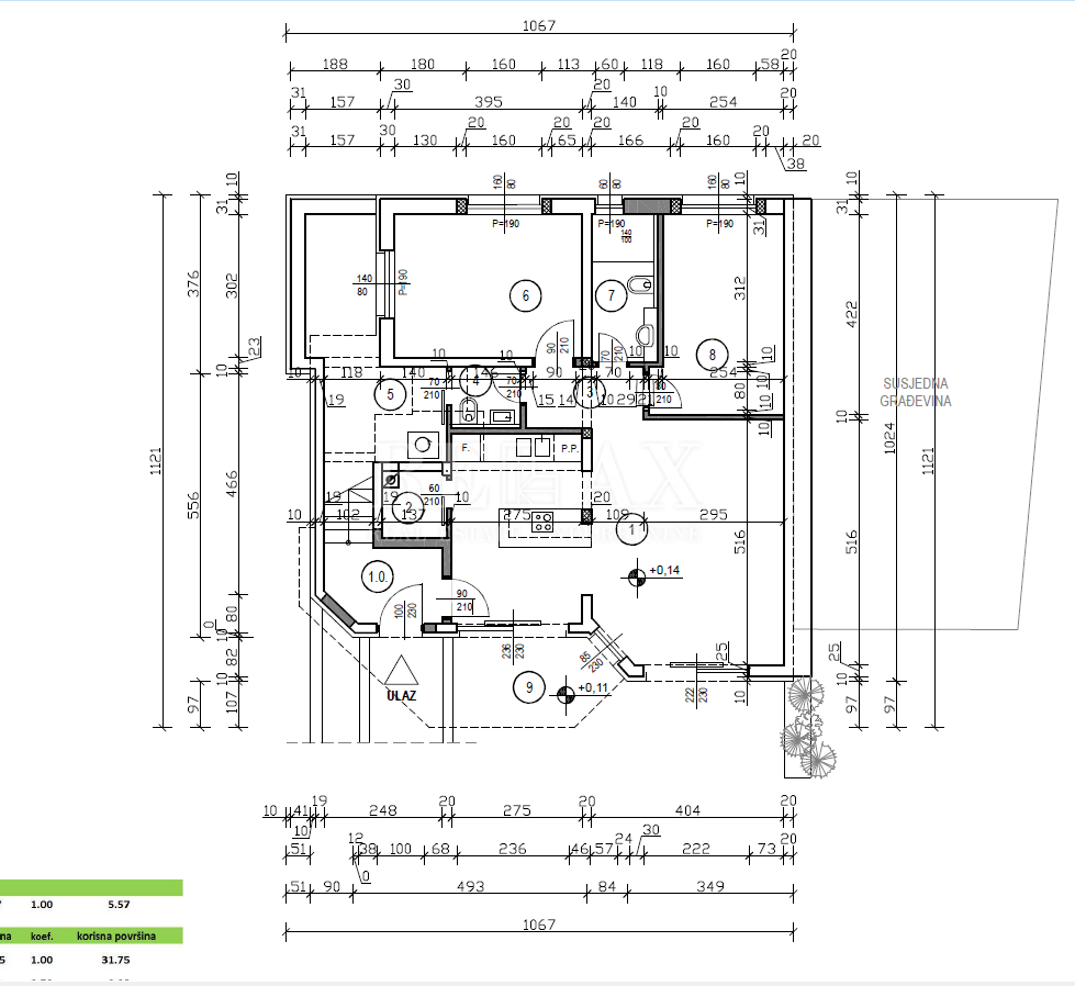 Crikvenica - appartamento moderno con 2 camere da letto