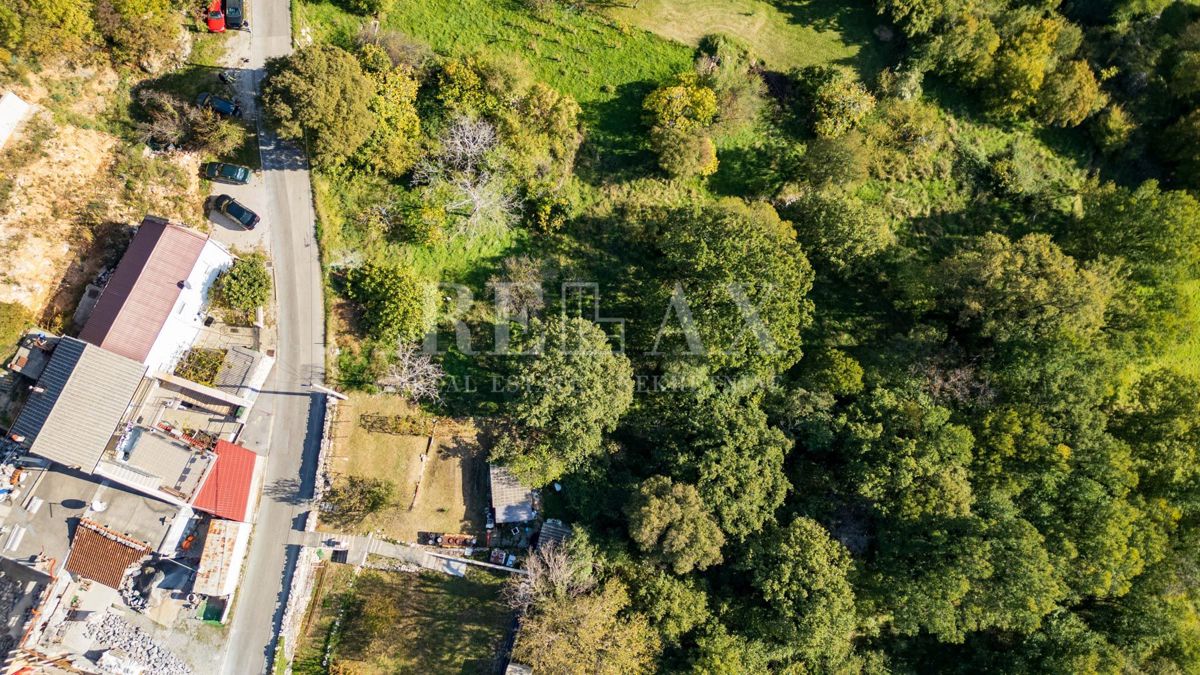 Bribir - terreno edificabile con vista mare