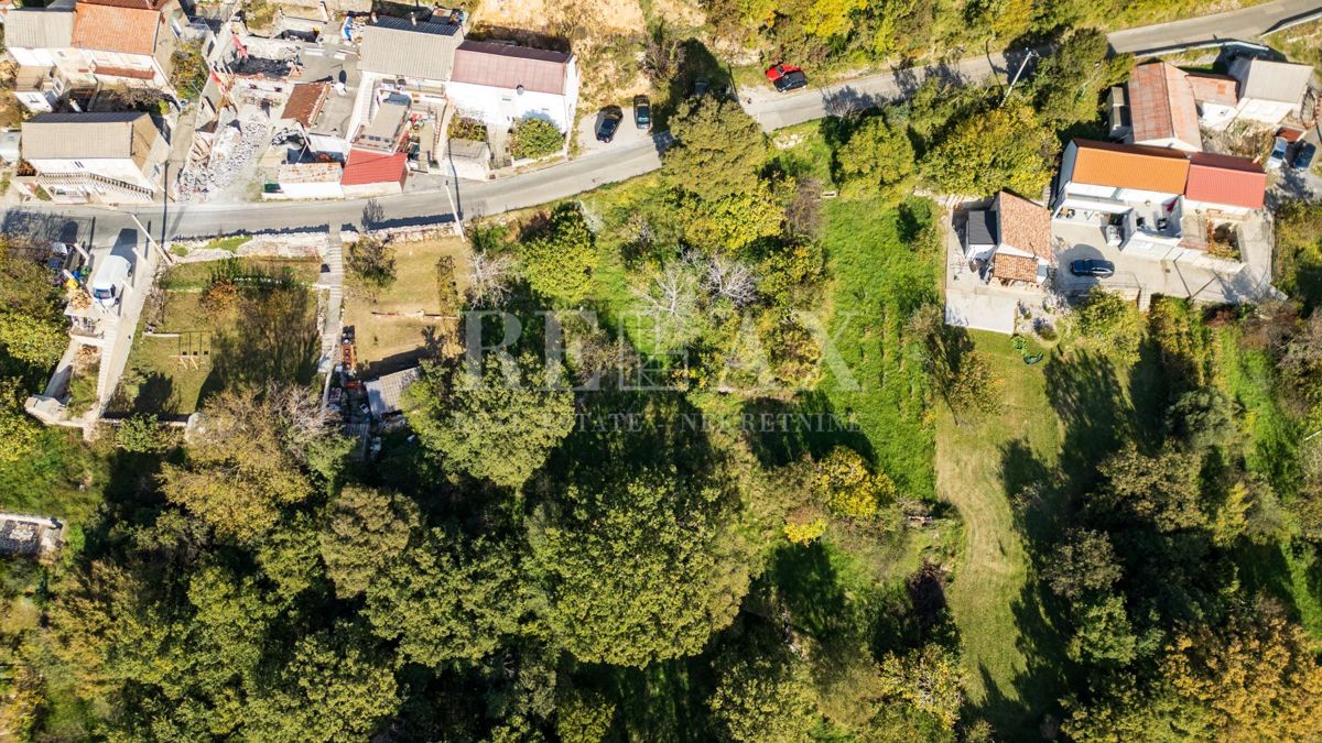 Bribir - terreno edificabile con vista mare