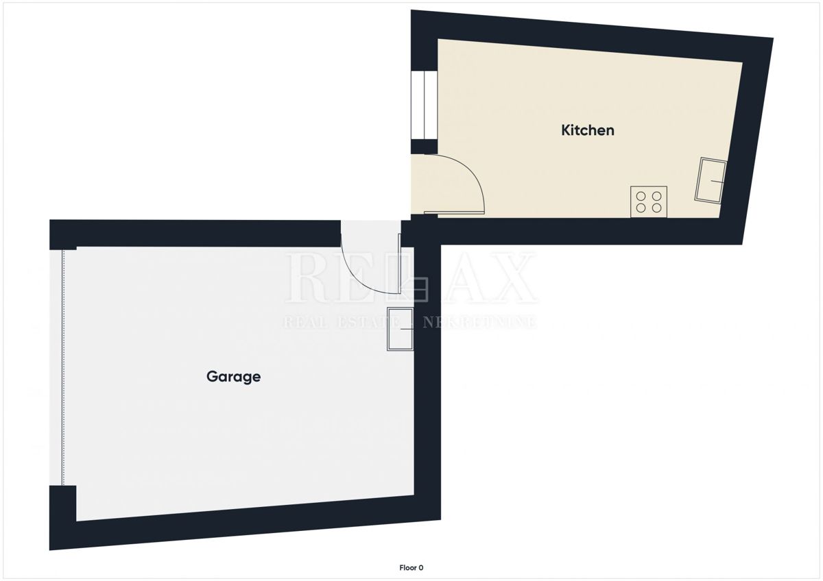 Bribir - spaziosa casa a schiera con garage