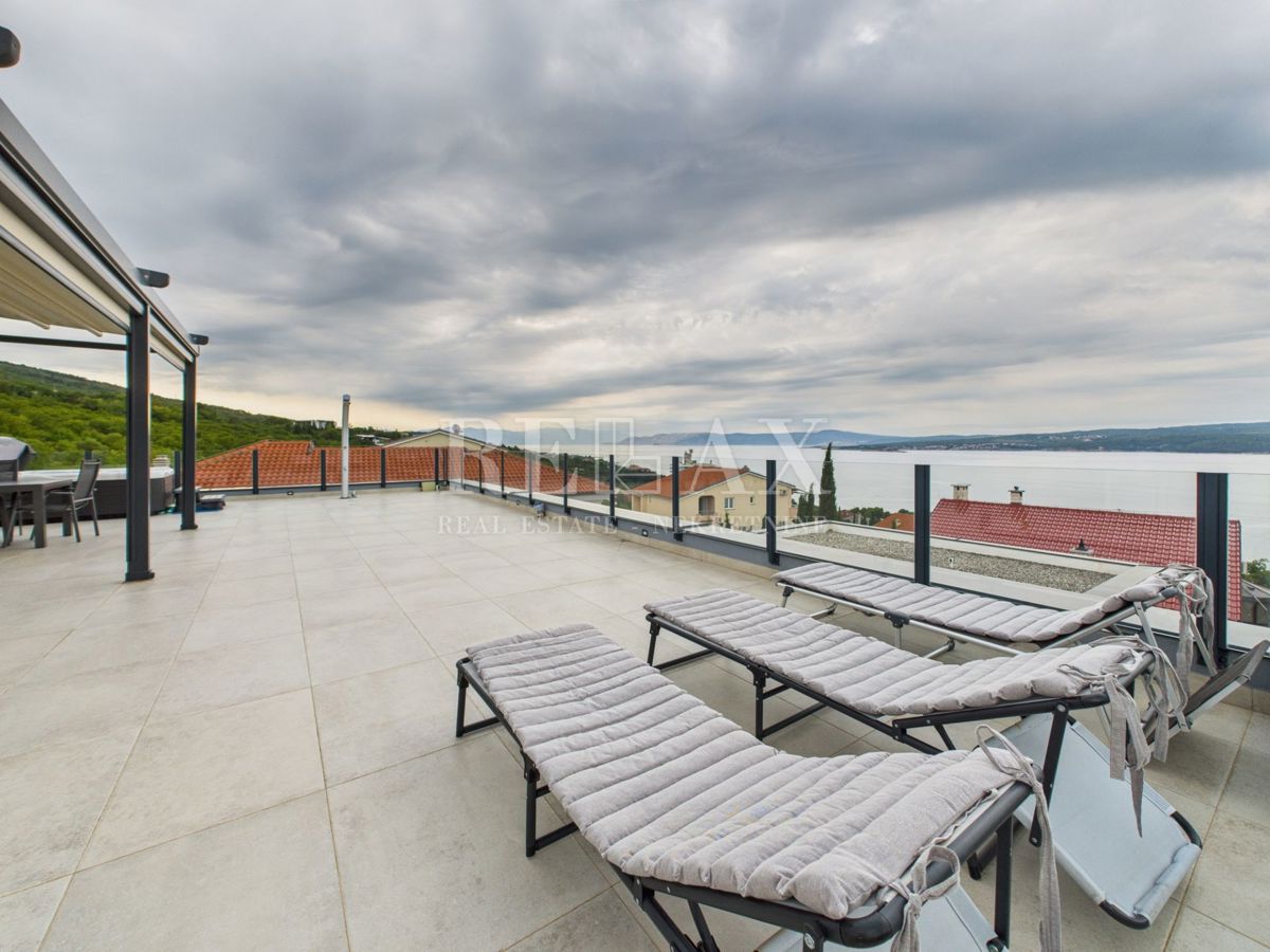 Dramalj - due unità abitative con vista panoramica
