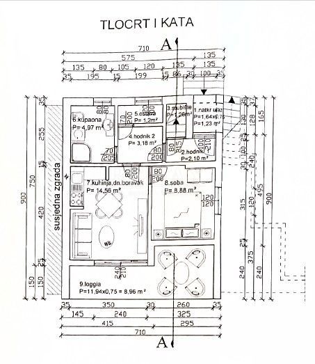 Crikvenica - casa con 3 appartamenti in un'ottima posizione