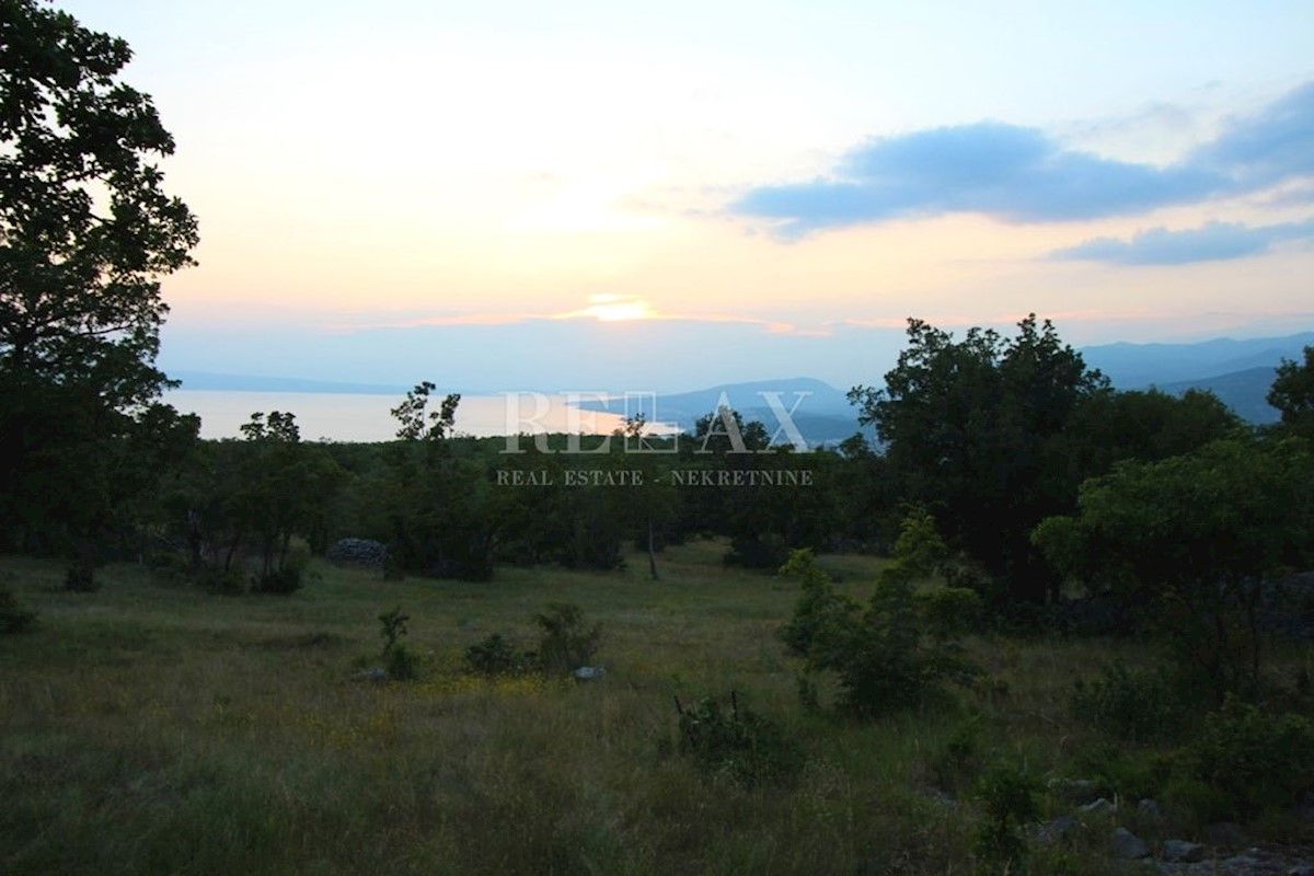 KLENOVICA, POLJICE - Terreno agricolo 6643 m2 con due ruderi e vista