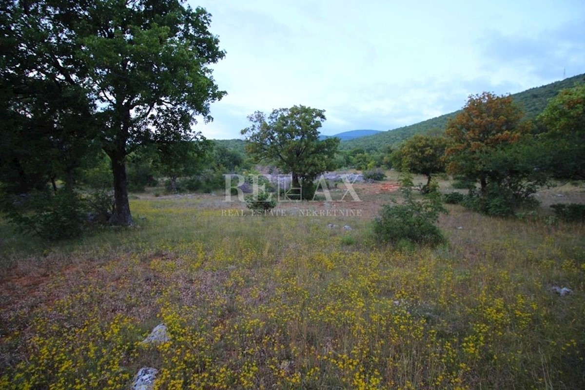 KLENOVICA, POLJICE - Terreno agricolo 6643 m2 con due ruderi e vista