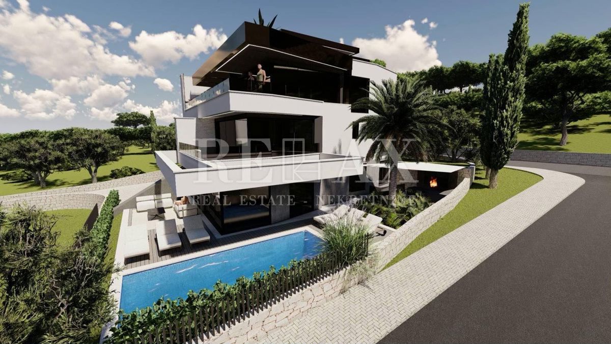KRK - Lussuoso appartamento con piscina al piano terra di un nuovo edificio
