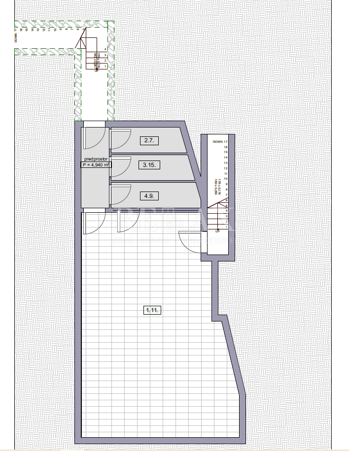 KRK - Lussuoso appartamento con piscina al piano terra di un nuovo edificio