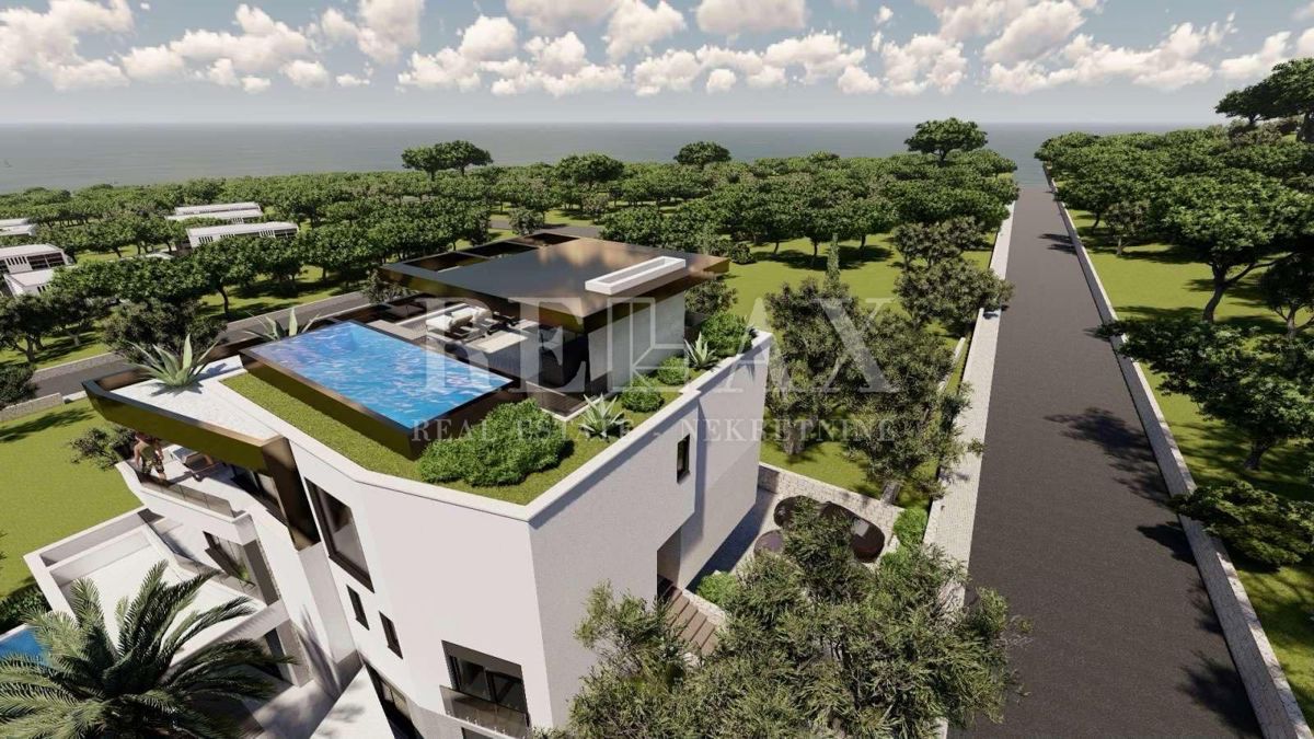 KRK - Lussuoso appartamento con piscina al piano terra di un nuovo edificio