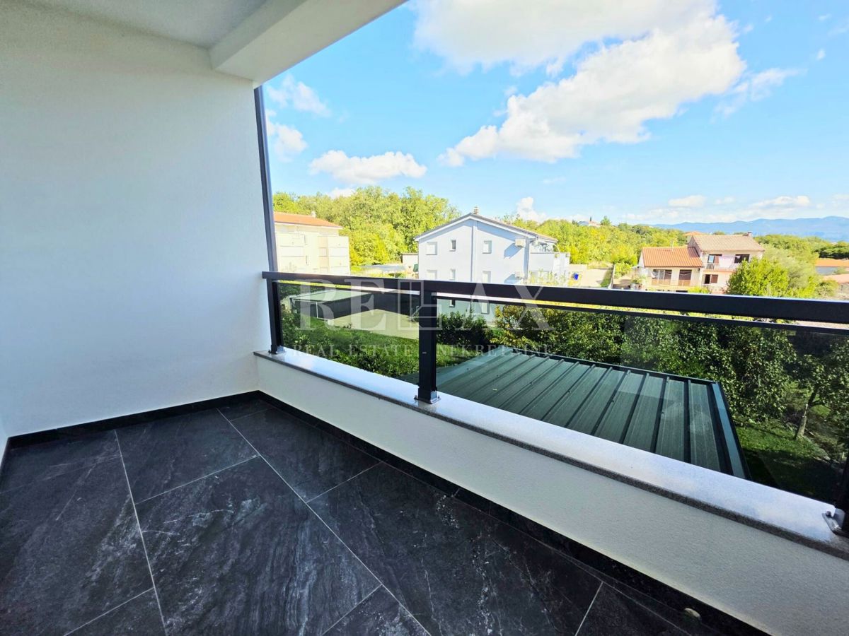 Isola di Krk, Čižići - appartamento in una nuova costruzione