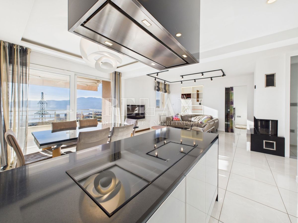 Rijeka, Drenova - appartamento di lusso con vista mare