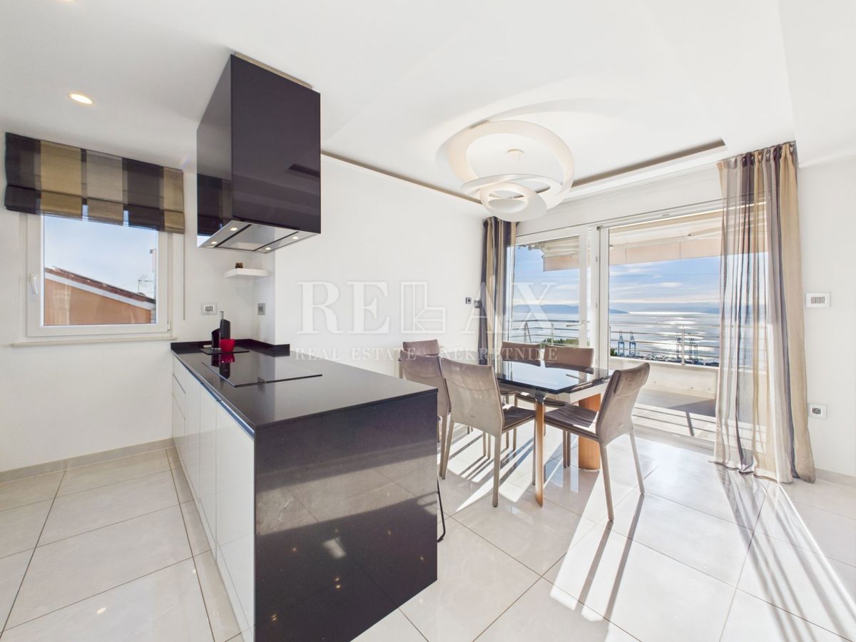Rijeka, Drenova - appartamento di lusso con vista mare