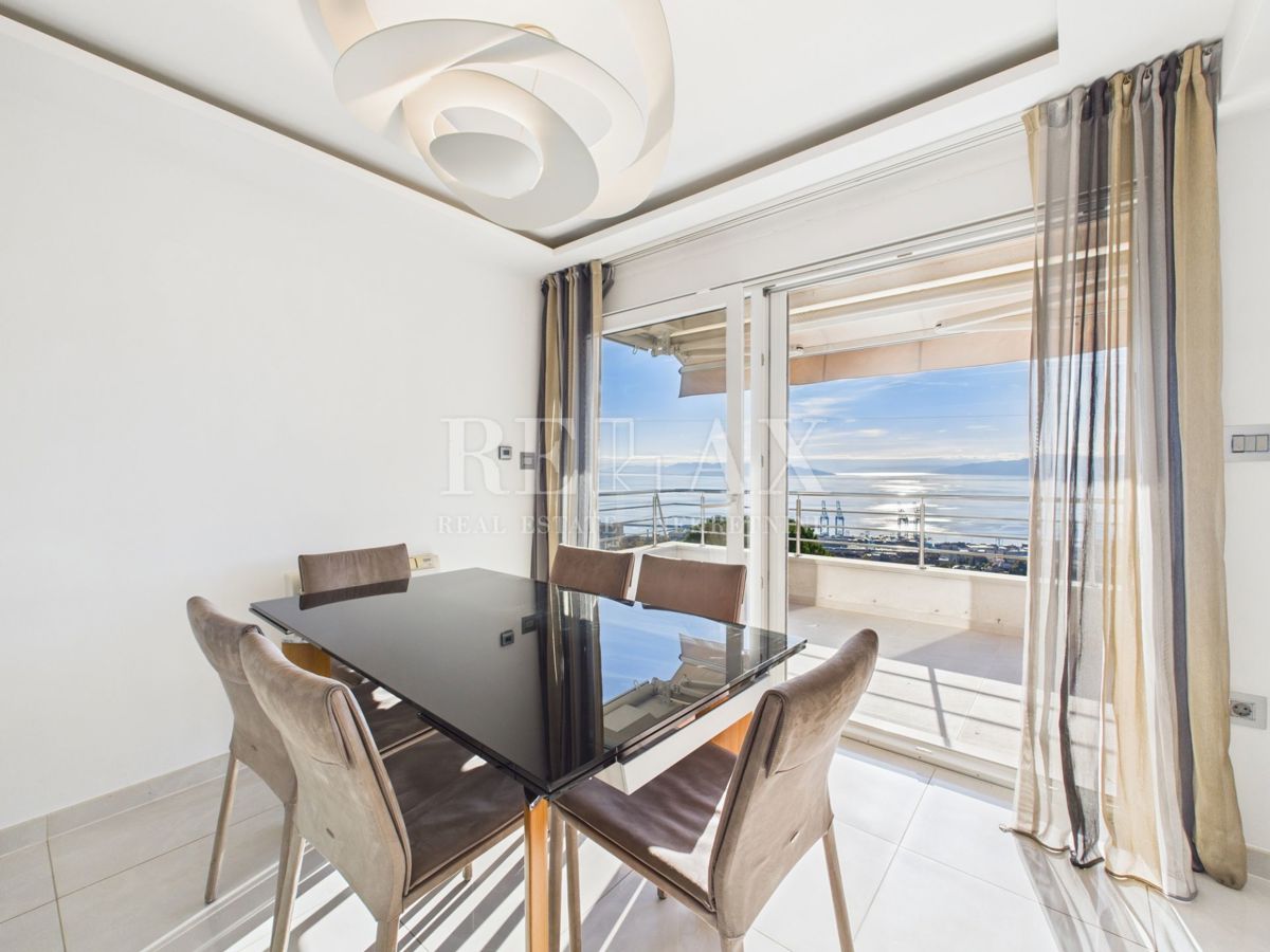 Rijeka, Drenova - appartamento di lusso con vista mare
