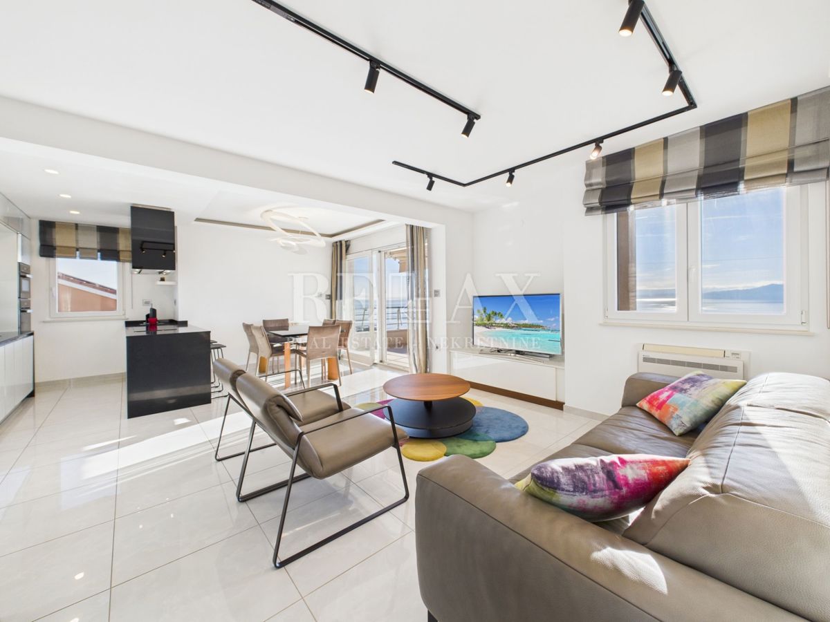 Rijeka, Drenova - appartamento di lusso con vista mare