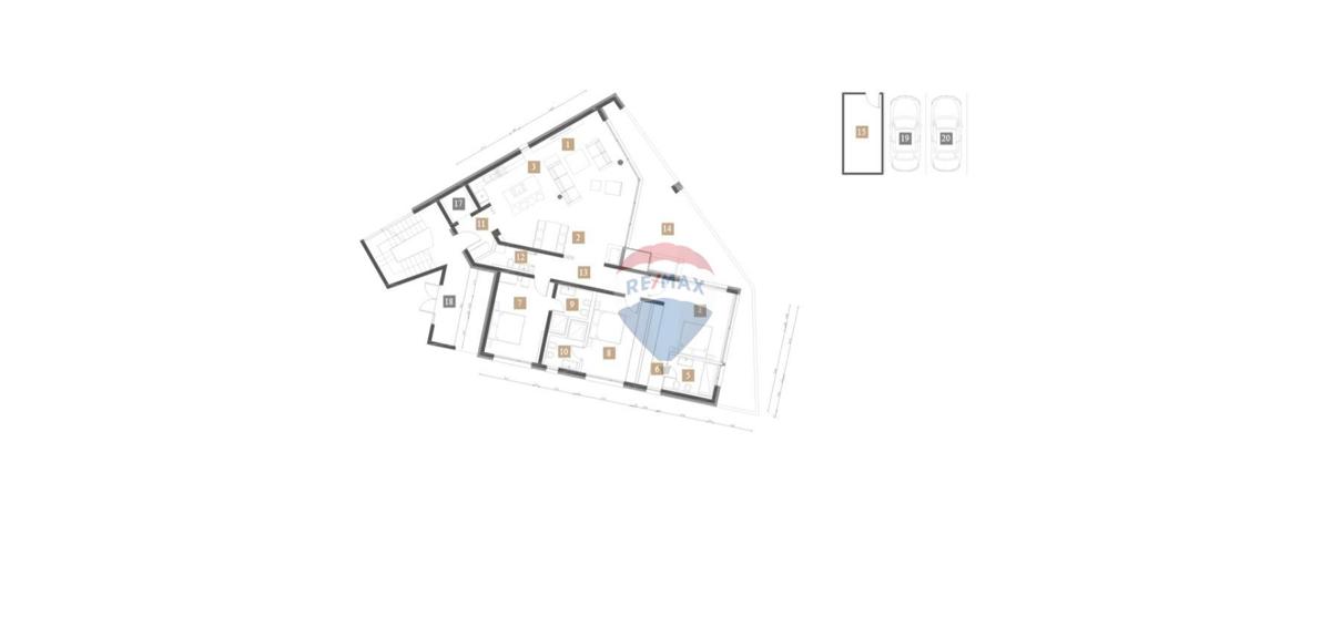 Appartamento Plahuti, Opatija, 218,85m2