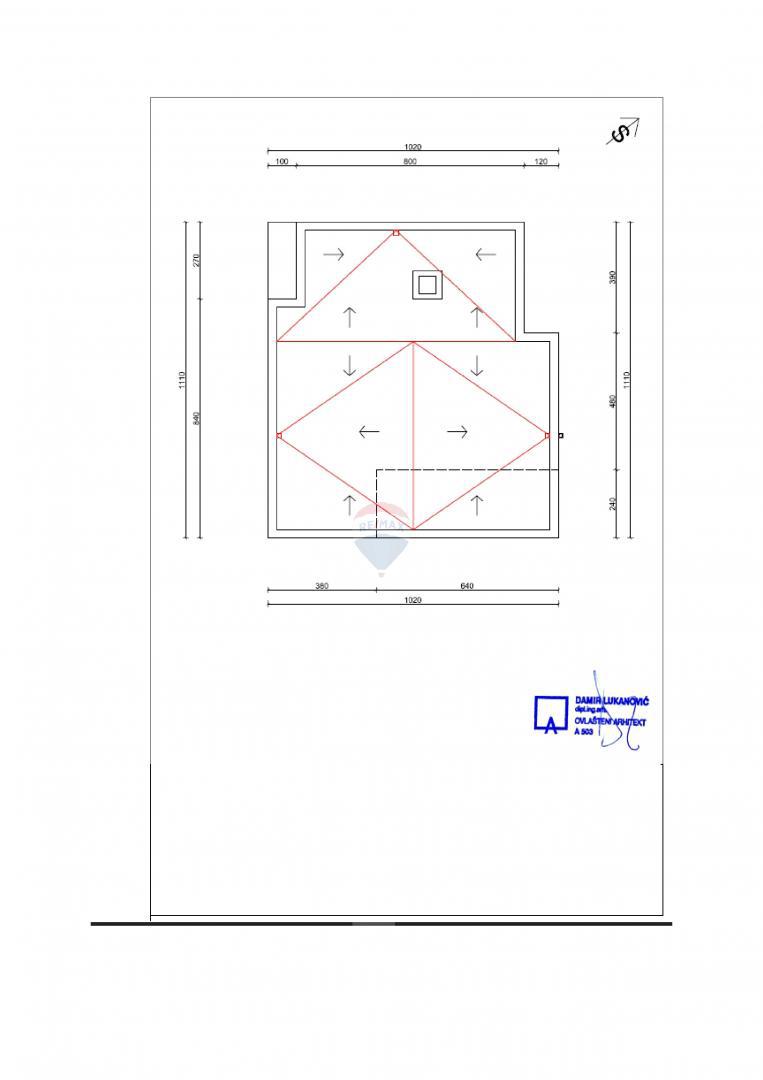 Terreno edificabile Belići, Kastav, 1.000m2