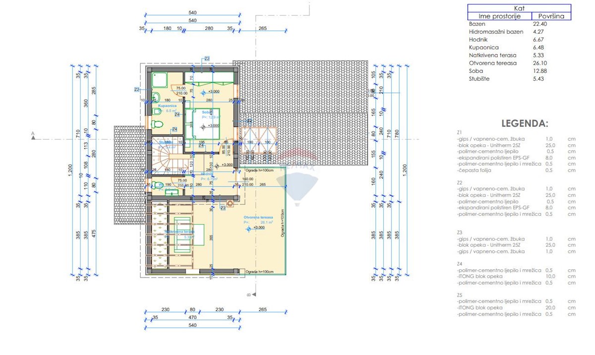 Casa Brzac, Krk, 220m2