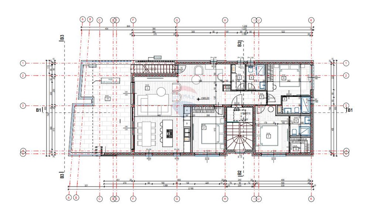 Terreno edificabile Njivice, Omišalj, 584m2