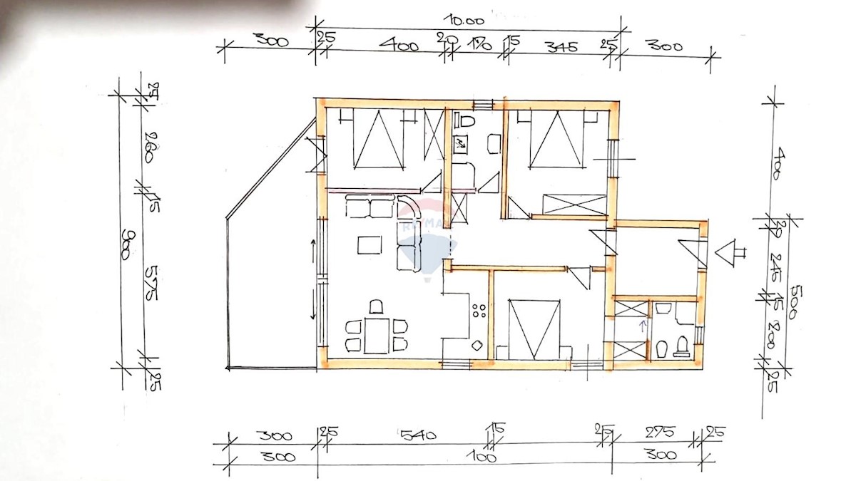 Terreno edificabile Valentići, Kaštelir-Labinci, 779m2