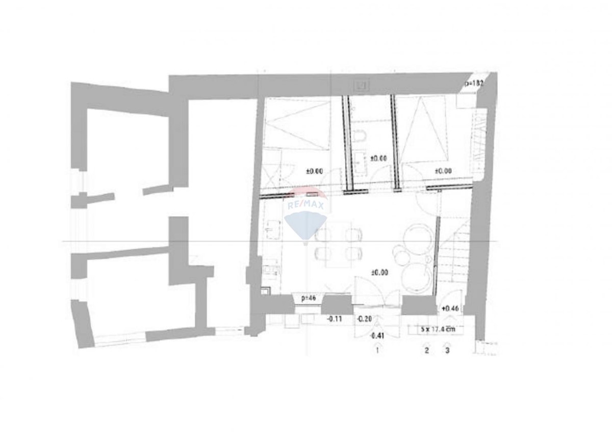 Rovigno – appartamento nuovo nel centro storico, piano terra con cortile.