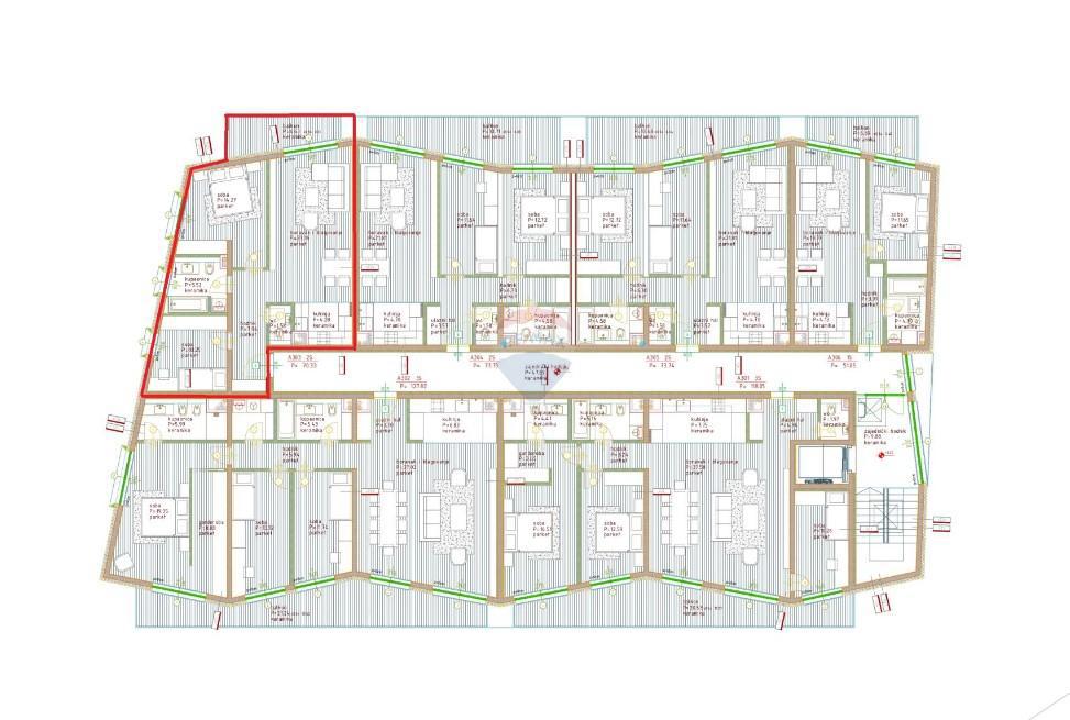 Appartamento Poreč, 73,65m2