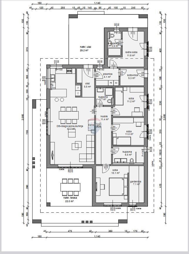 Casa Matulini, Poreč, 145m2