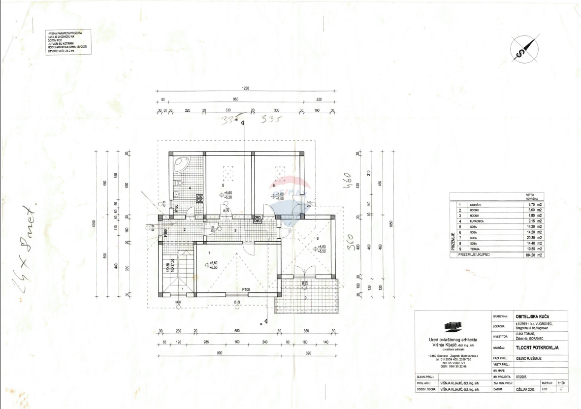 Casa Vugrovec Donji, Sesvete, 335m2