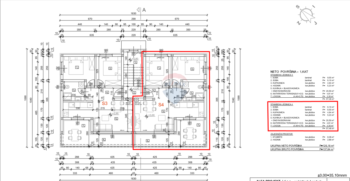 Novi Vinodolski, Smokvica – nuova costruzione con vista mare