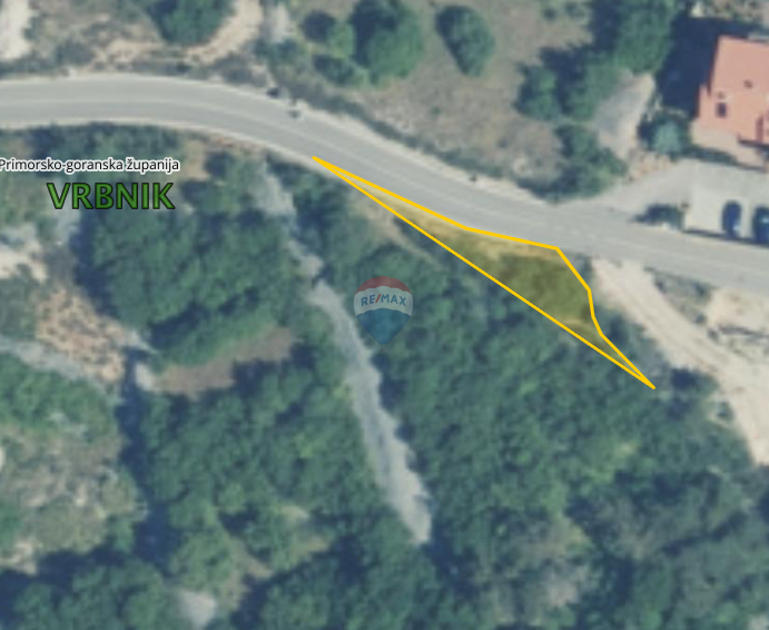 Terreno edificabile Vrbnik, 1.193m2