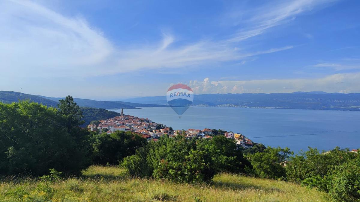 Terreno edificabile Vrbnik, 1.193m2