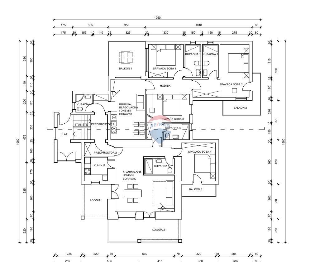 Casa Kornić, Krk, 476m2