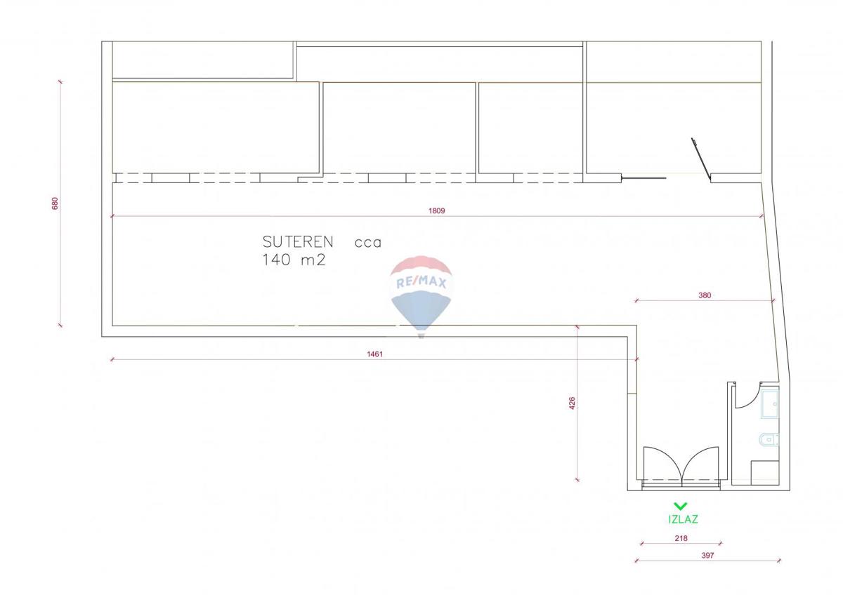 Garage-Box Rovinj, 160m2