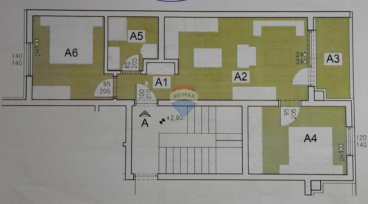 Appartamento Šijana, Pula, 73,19m2