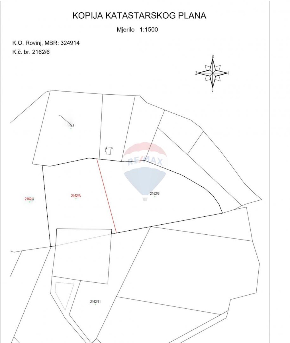 Terreno non edificabile Rovinj, 4.400m2