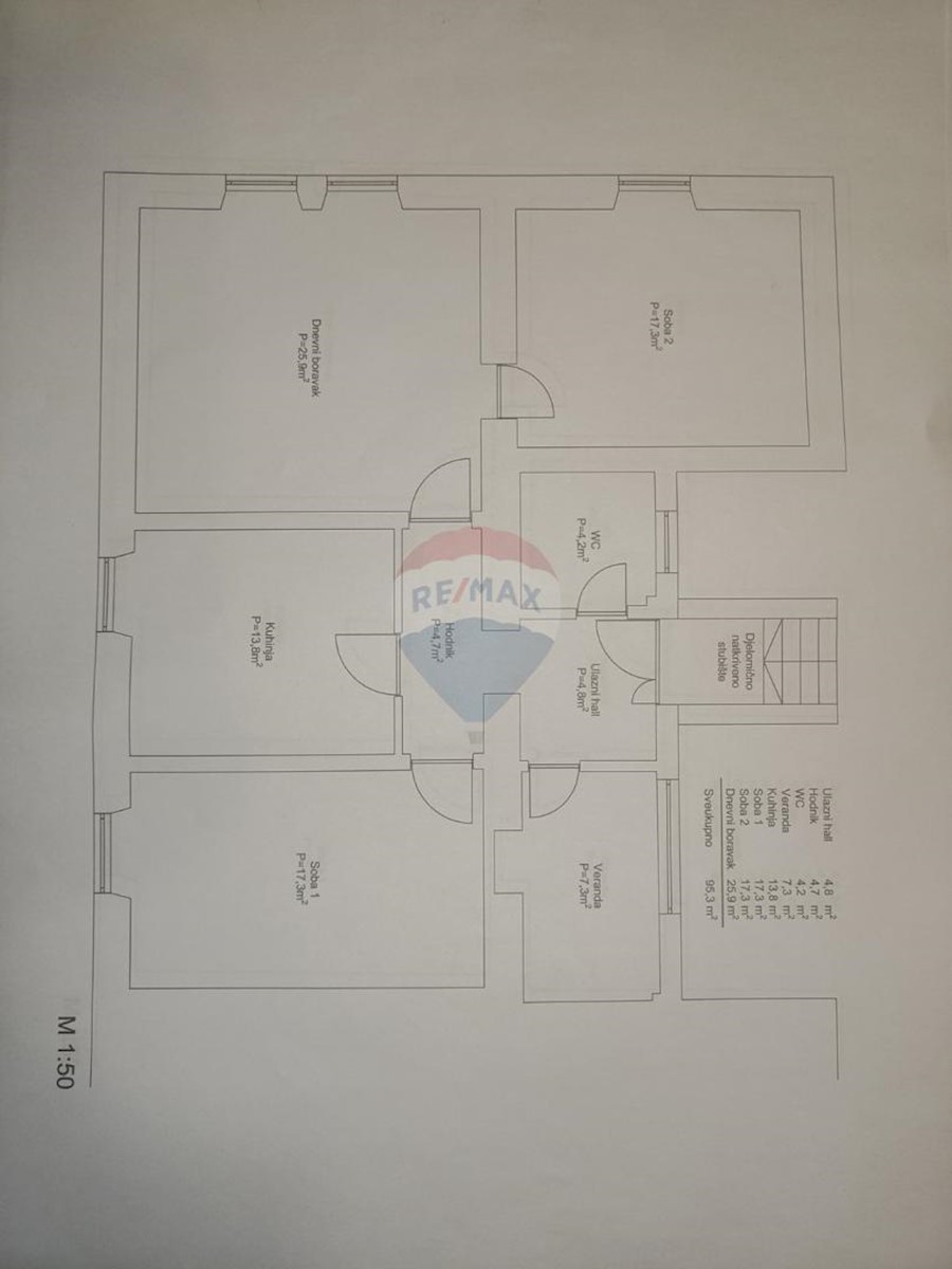 Appartamento Monte Zaro, Pula, 95m2