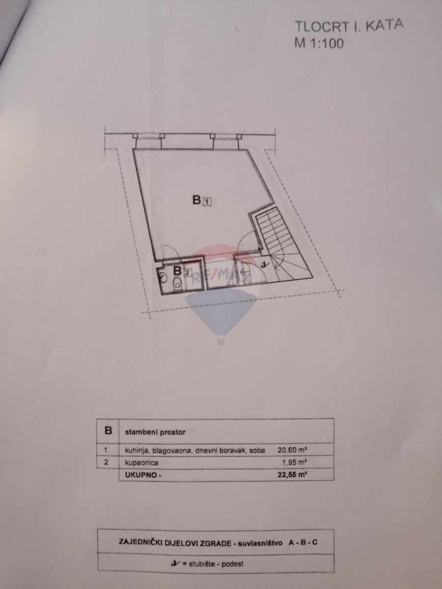 Appartamento Rovinj, 22,50m2