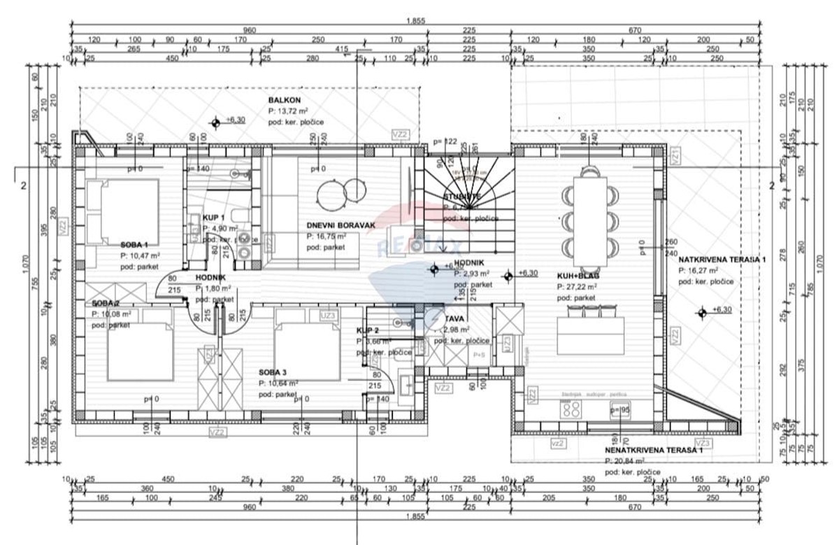 Appartamento Krk, 150m2