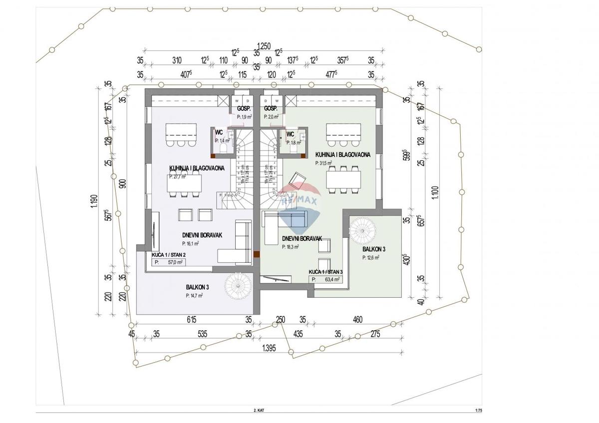 Appartamento Pavlovac, Matulji, 147,80m2