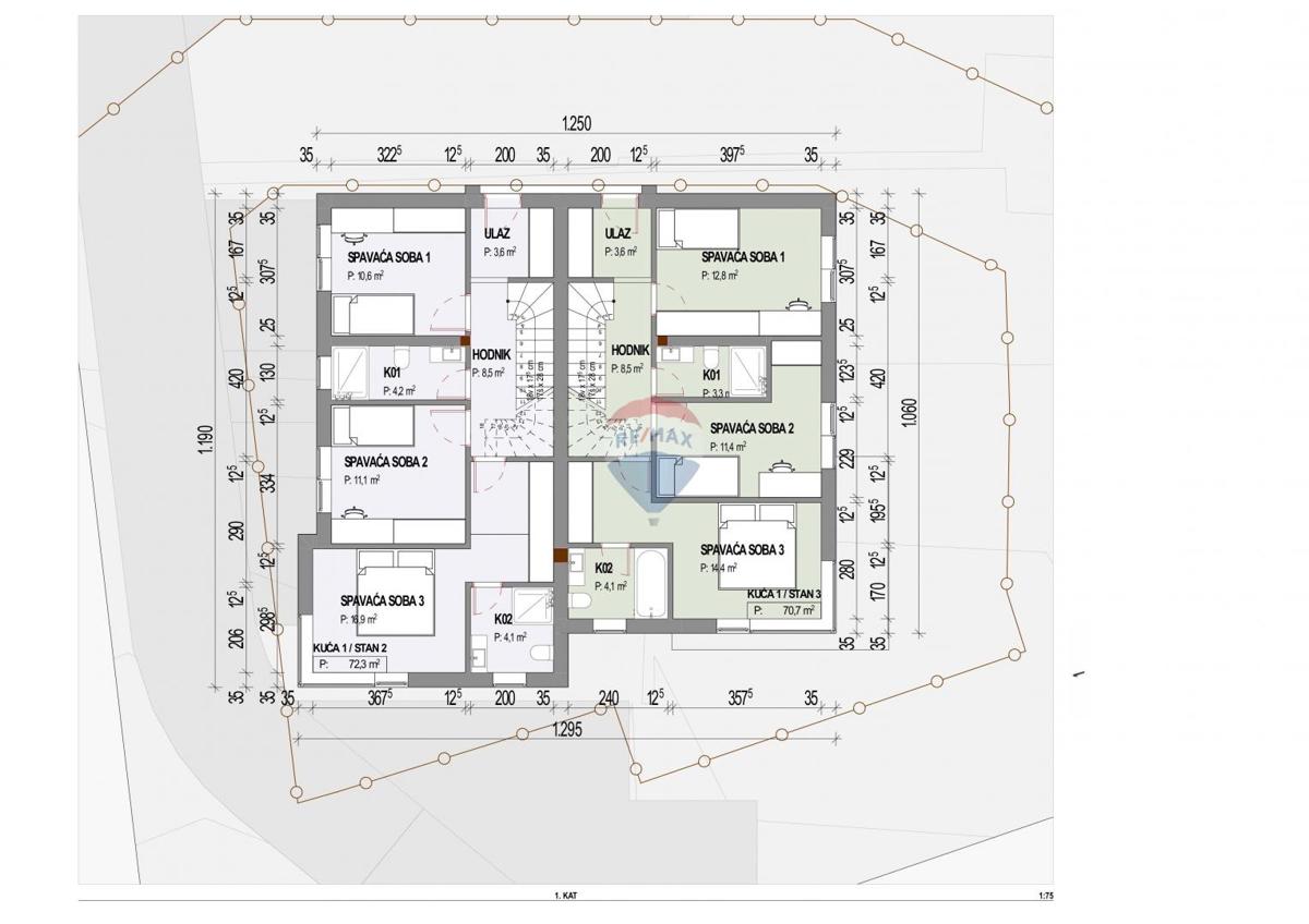Appartamento Pavlovac, Matulji, 147,80m2