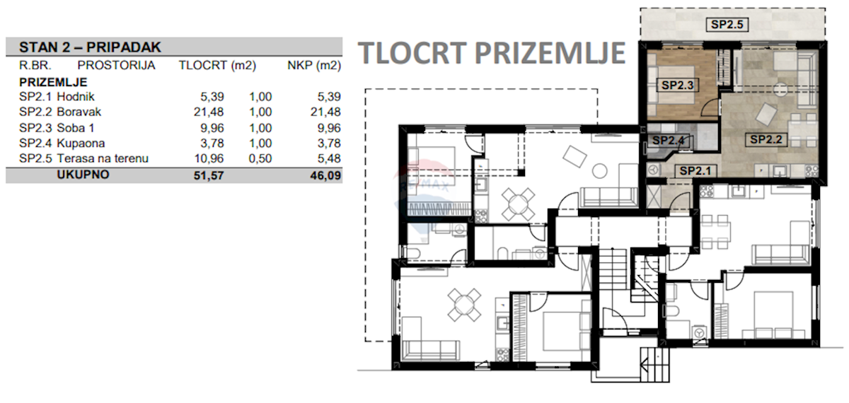 Appartamento Malinska, Malinska-Dubašnica, 130m2