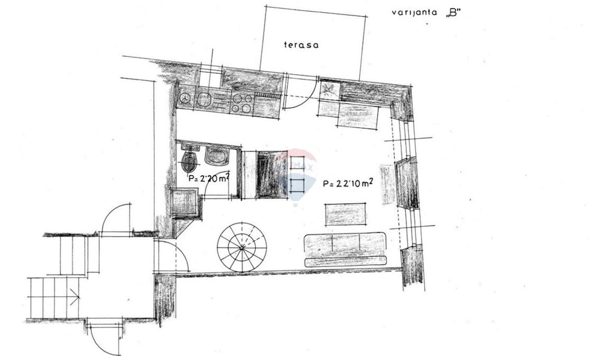 Appartamento Rovinj, 45m2