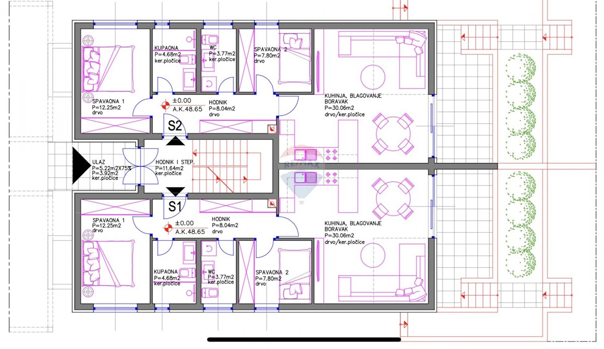 Appartamento Ližnjan, 90,68m2